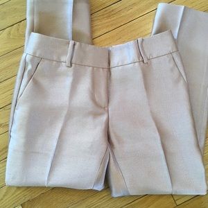 Ann Taylor Champagne Pink Ankle Length Pants